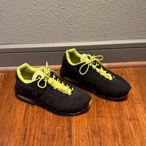 Nike Air Max 95 Men's Sneakers in Black and Neon